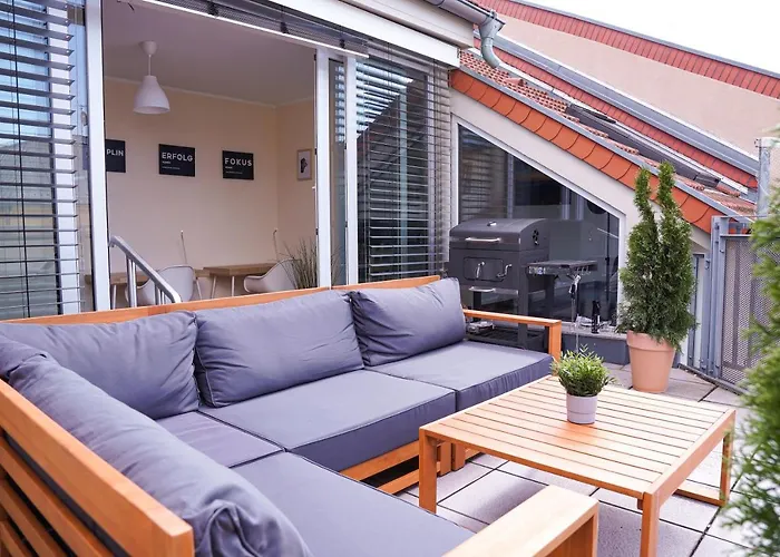 Fullhouse - Halle - Ab7 Rooftop - Bbq Grill - Elevator - Balcony