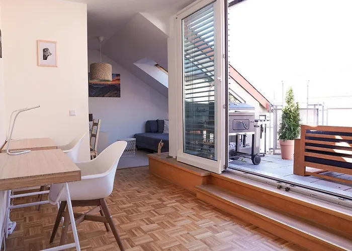 Fullhouse - Halle - Ab7 Rooftop - Bbq Grill - Elevator - Balcony